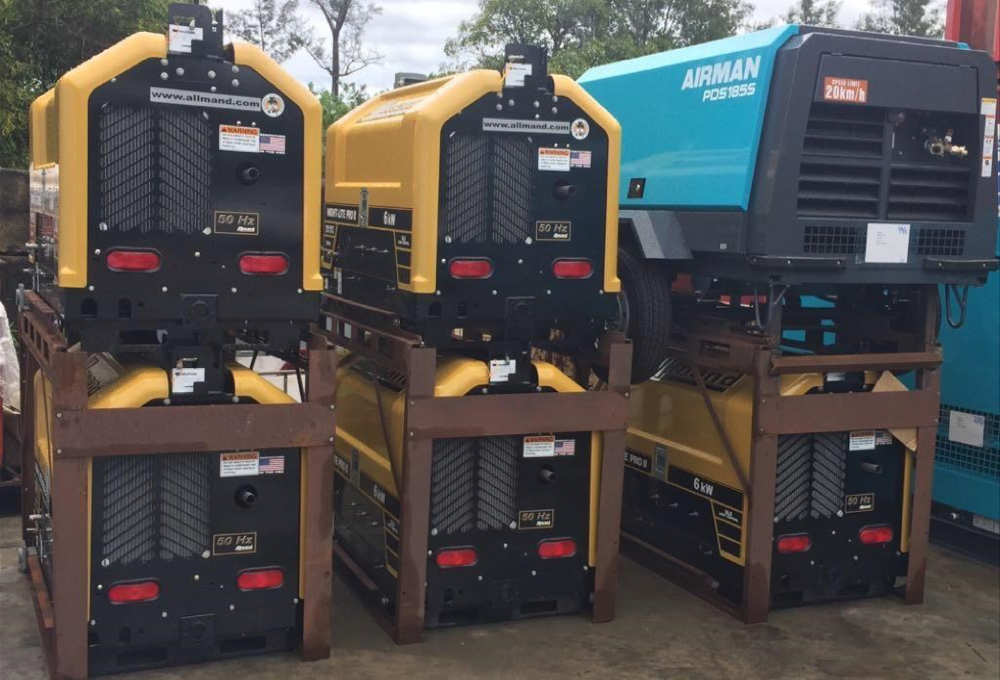 Equipment supply services